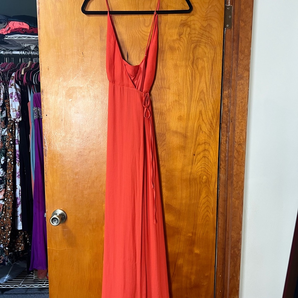 Forever 21 Coral Maxi Dress